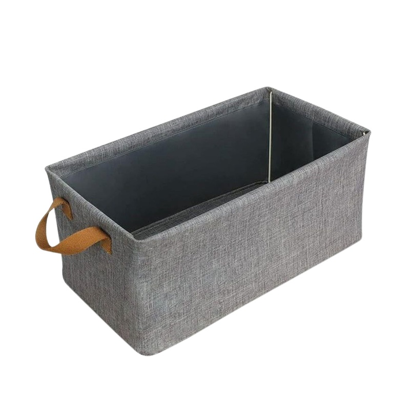 Cloth storage baskets, closet storage bins, Canvas Fabric Storage Basket for shelves, basket organizers for shelf, storage bins for clothes (4827 Cm)