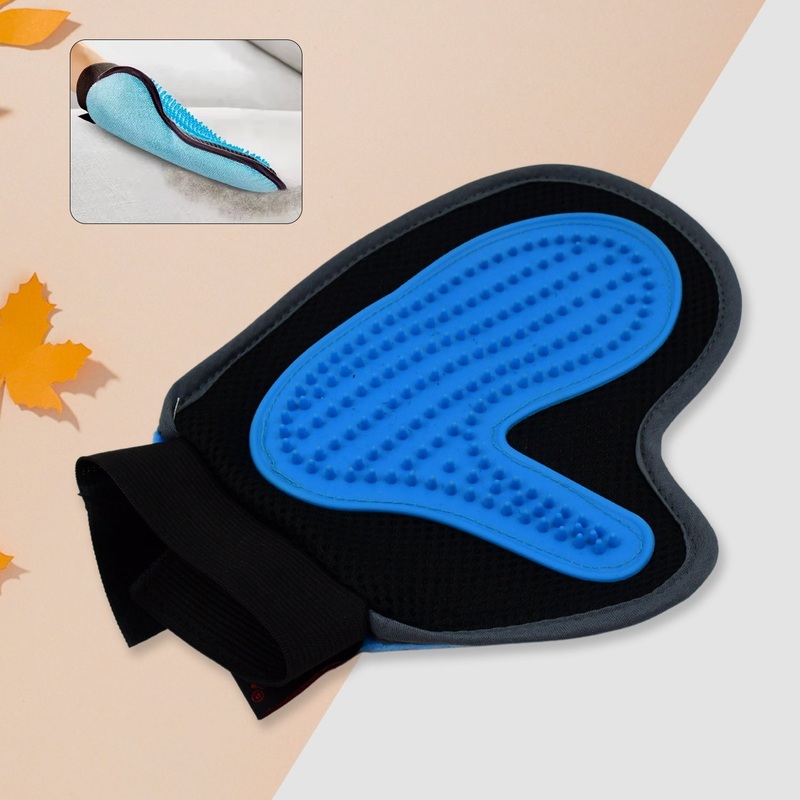 Pet Grooming Glove  Humanized Descending Brush (1 Pc)