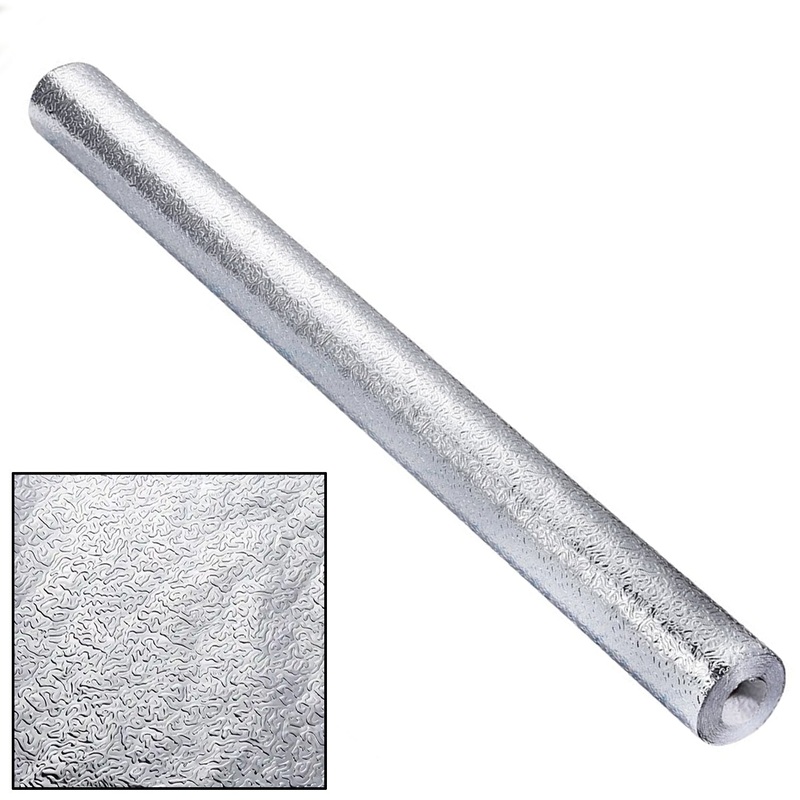 Self-Adhesive Wallpaper Aluminum Foil Wall Paper (60200 Cm / Mix Design)