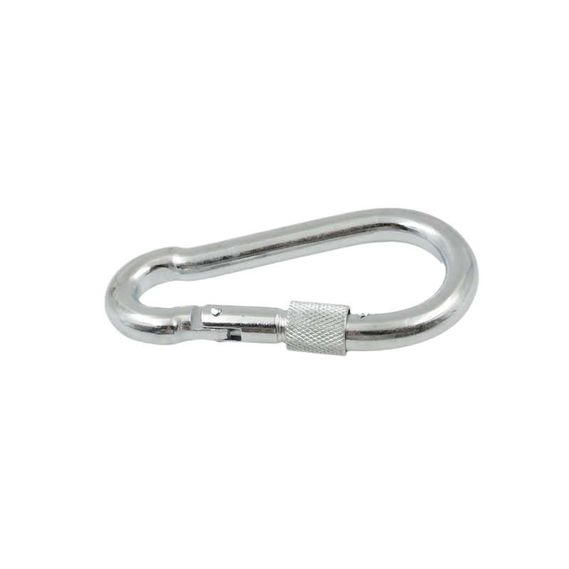 Snap Hook With Screw-Stainless Steel Snap Hook Clip Heavy Duty, Carabiner Clip (10100 MM / 1 Pc)