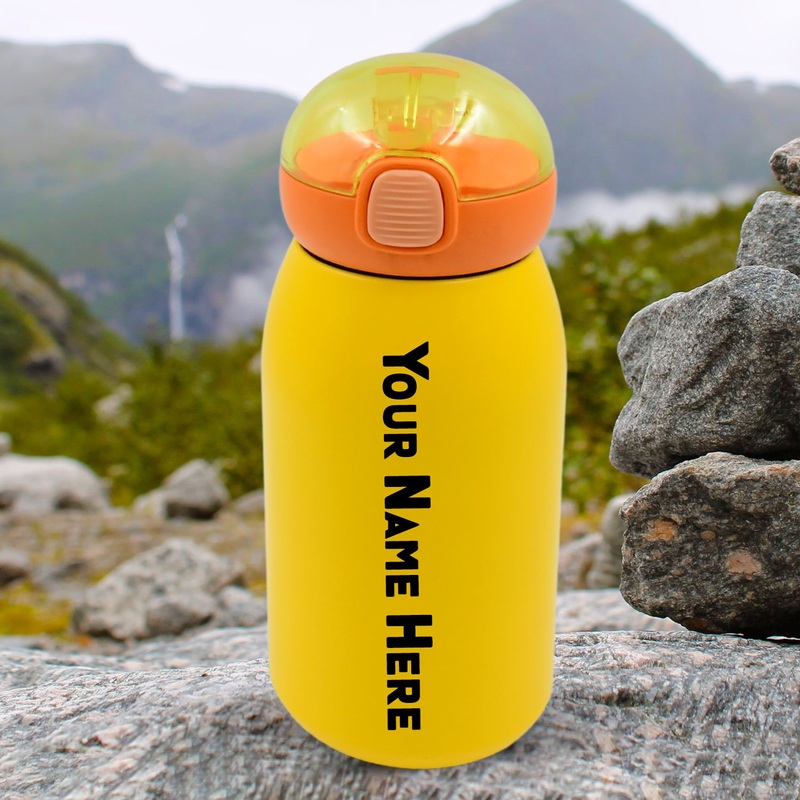 Customize Duck Stainless Steel Water Bottle (1 Pc / Mix Design)