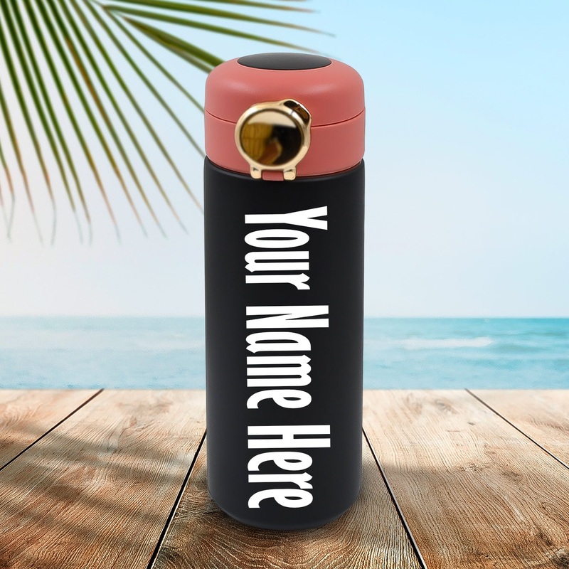 Customize Smart Vacuum Insulated Water Bottle with LED Temperature Display (450 ML Approx)