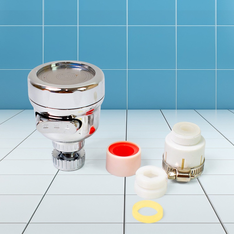 Faucet Sprayer Head, 360 Rotatable Faucet Extension (1 Set)