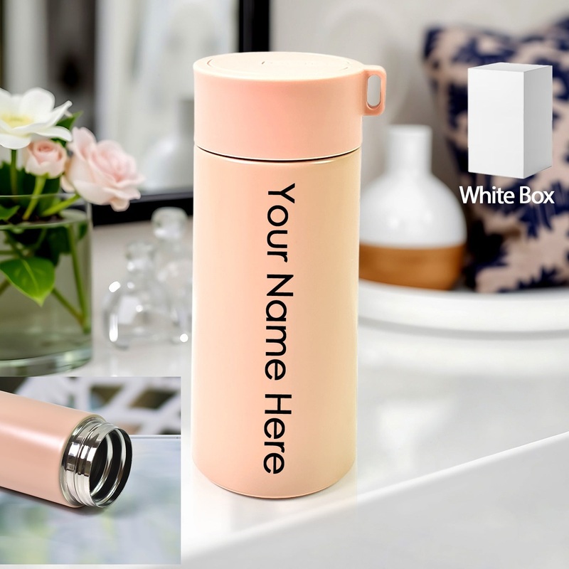 Customized / Personalized Water Bottle for Kids  Insulated Stainless Steel Bottle (350 ML Approx)