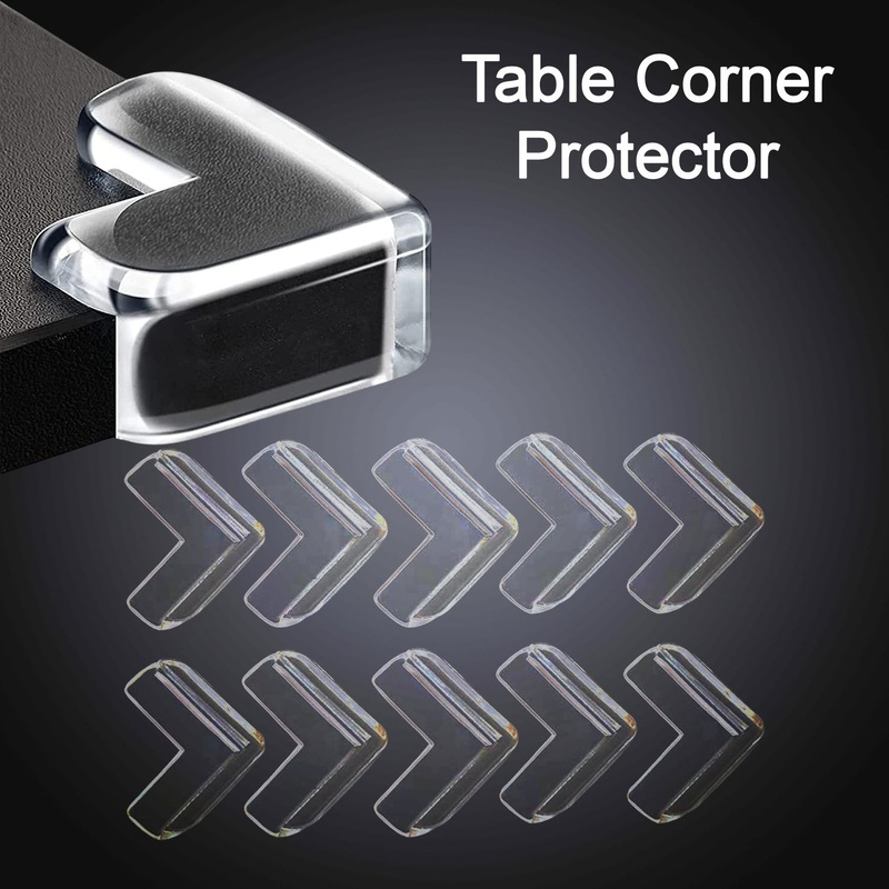 L Shape Safety Corner Protectors (10 Pcs Set)