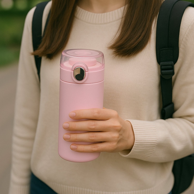 Water Bottle for Kids  Insulated Vacuum Stainless Steel Bottle (300 ML Approx)
