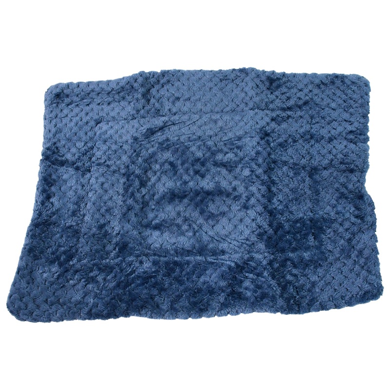 Pet Soft Cat Dog Towel, Warm Sleep Mat (5037 Cm / 1 Pc / Mix Color & Design)