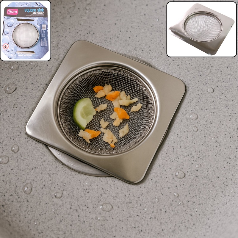 Supermom Stainless Steel Square Sink Strainer (1 Pc)