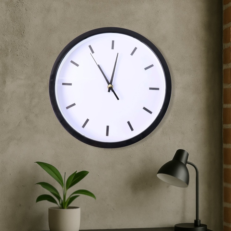 Classic Wall Clock for Home and Office  Mix Design Round 1 Pc Assorted Pattern