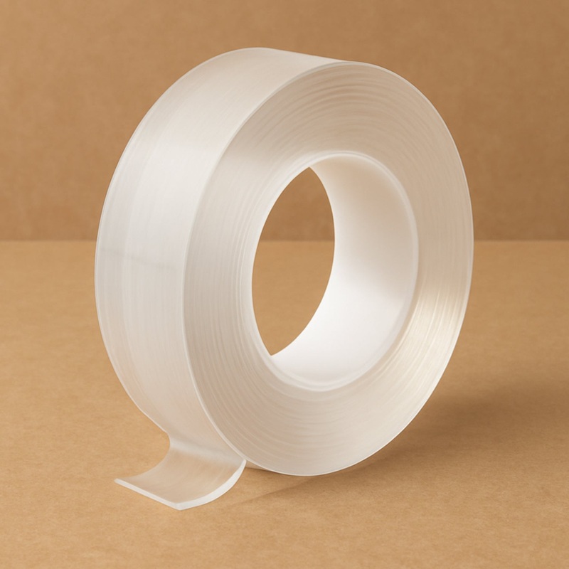 Sticky Double Sided Tape Washable Adhesive Tape Reusable (73 Cm / 1 Pc)