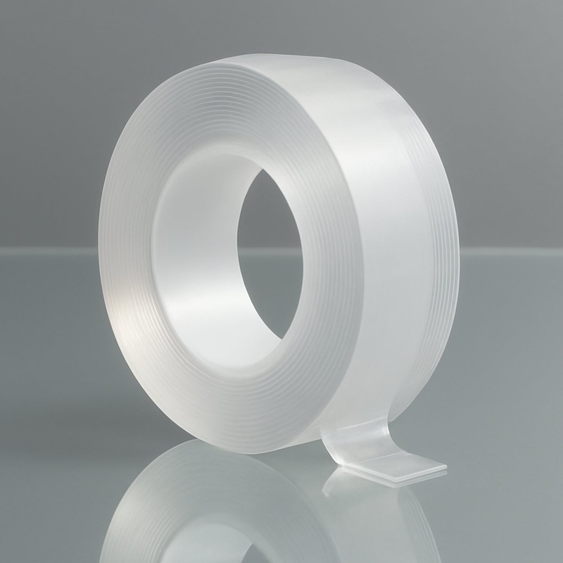 Sticky Double Sided Tape Washable Adhesive Tape Reusable (Thick / 6.53 Cm / 1 Pc)