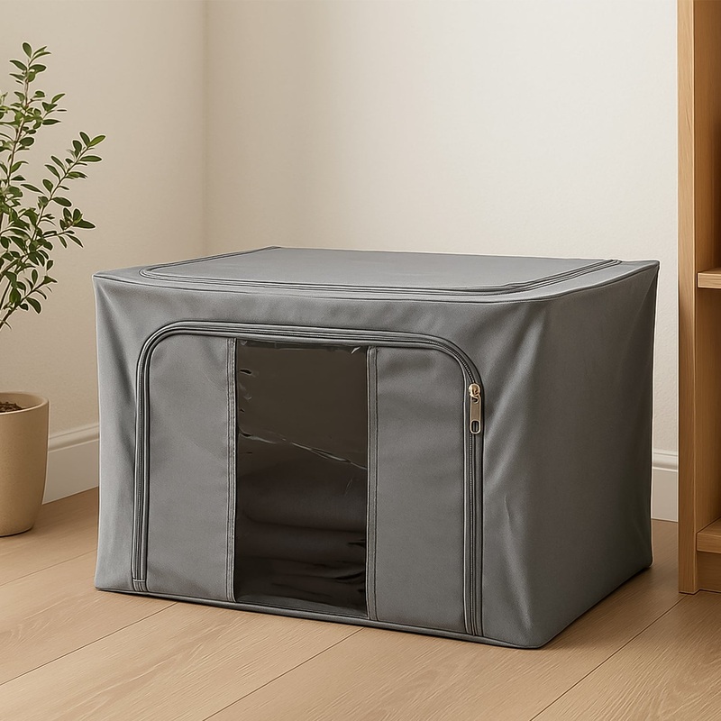 Storage Box with Lid, With Window (5040 Cm / 1 Pc)