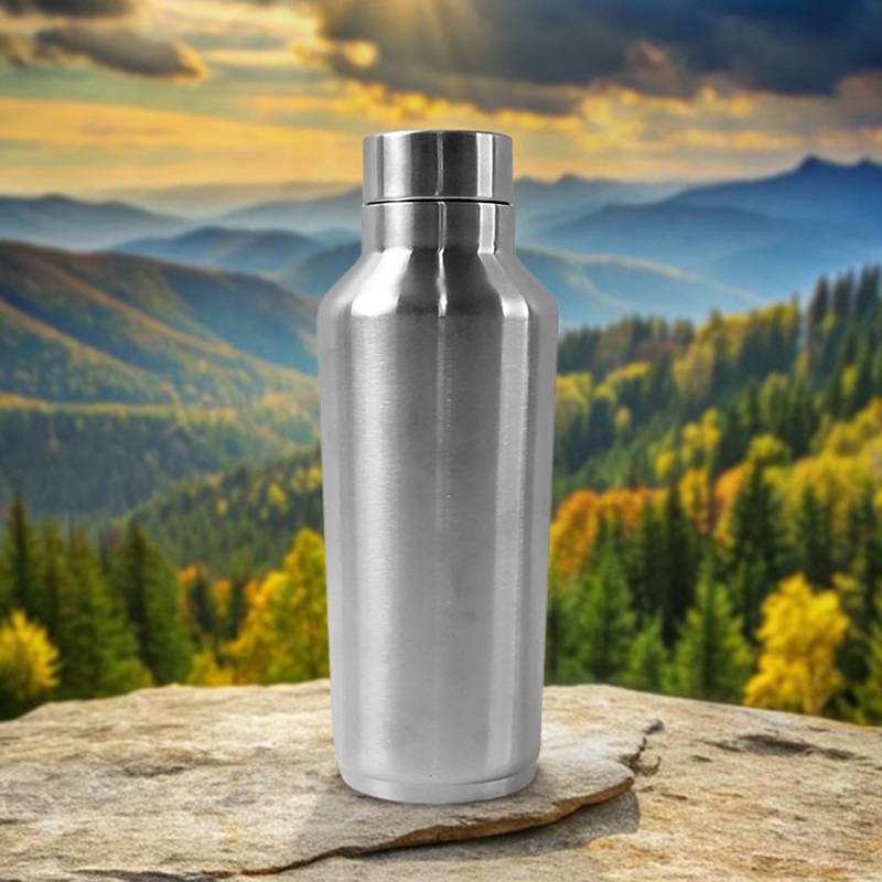 Customized / Personalized Stainless Steel Water Bottle (1000ML / 1 Pc / Steel)