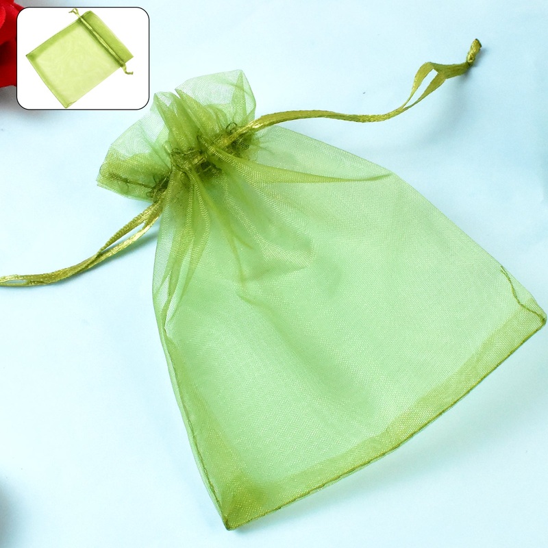 Small Potli Gift Bags, Small Mesh Bags Drawstring Gift Bags (1Pc / 1210 Cm)