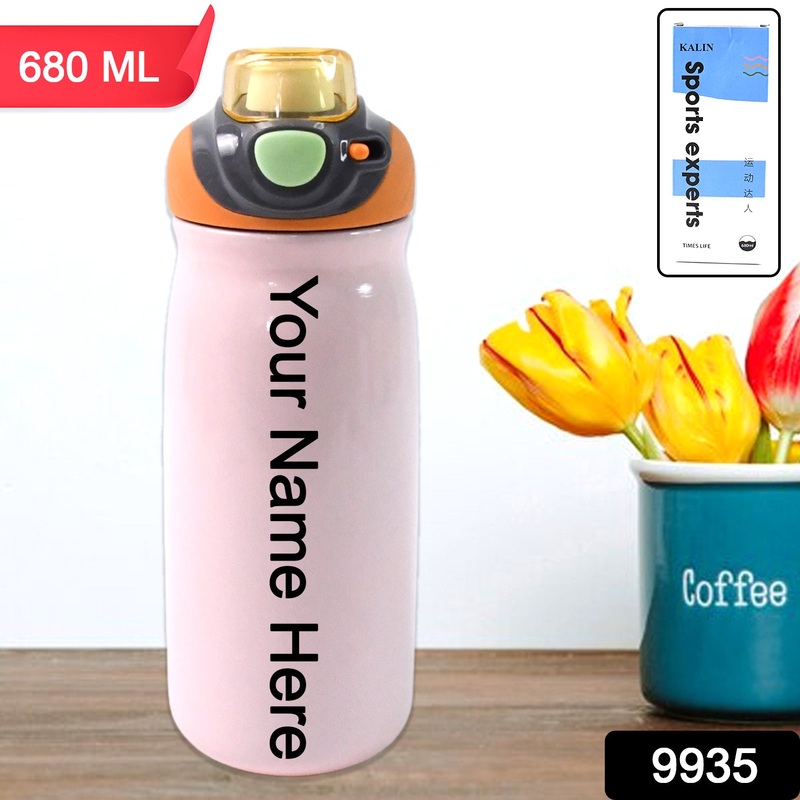 Customize Stainless Steel Vacuum Tumbler Water Bottle (680ml)