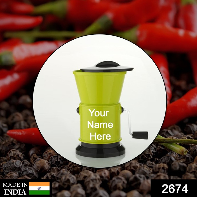 Customize Round Chilly Cutter and grinder tool with effective sharp chopping and cutting blade system.