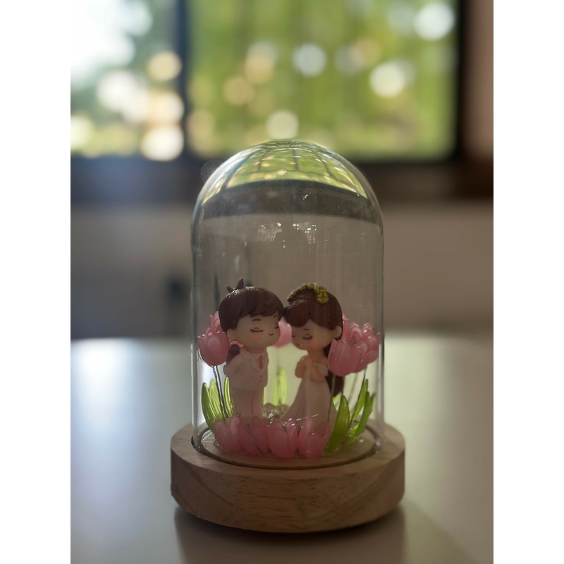 Eternal Blossom Couple Dome Light PINK