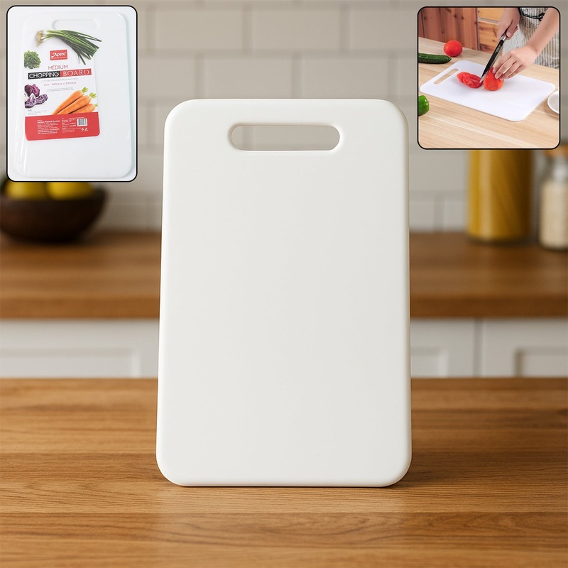 Apex Medium Plastic Chopping Board (3623 Cm / 1 Pc)
