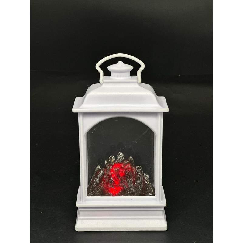 Mini LED Fireplace Lantern