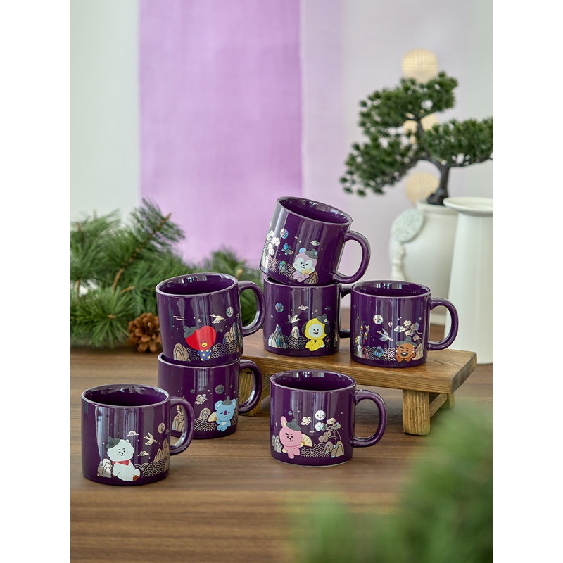 BT21 Premium K-Edition Mother-of-Pearl Graphic Mug (320ml)