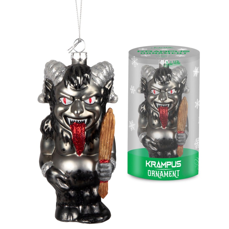 Krampus Hand-Blown Glass Ornament