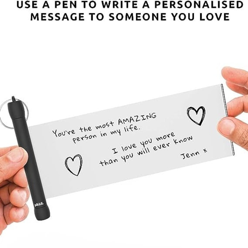 Secret Message Scroll Keyring