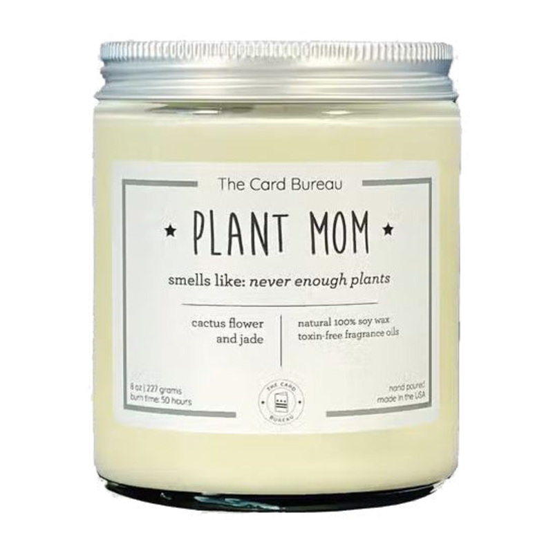 Plant Mom Soy Candle - 8 oz