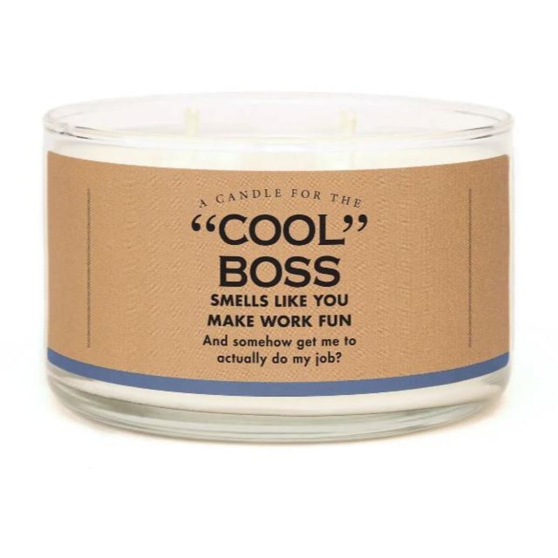 A Candle For A Cool Boss
