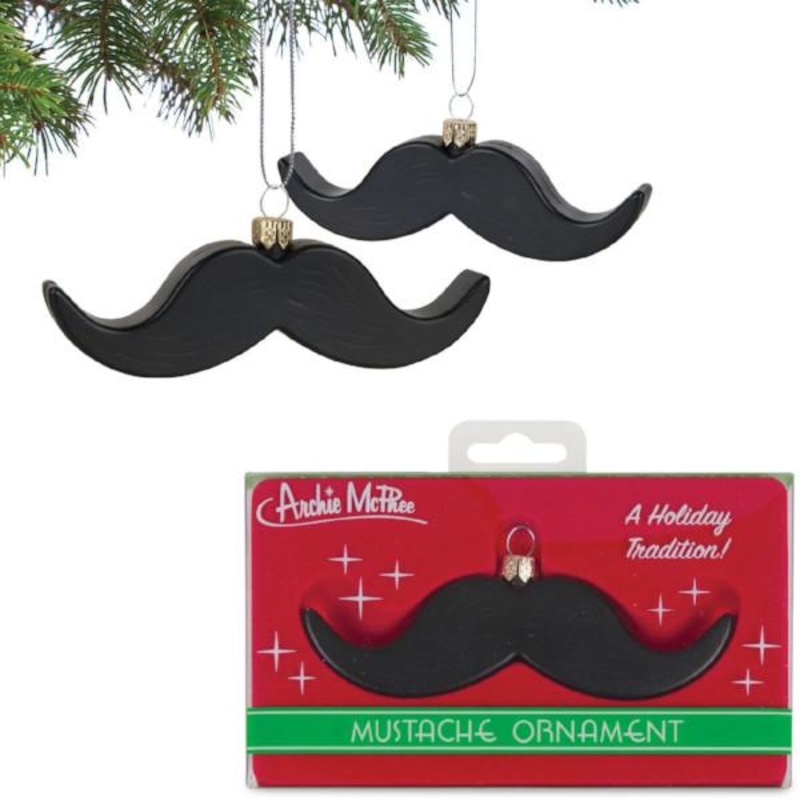 Mustache Ornament
