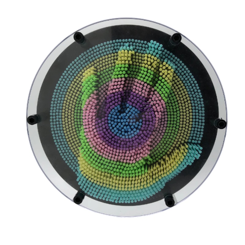 3D Rainbow Pin Art