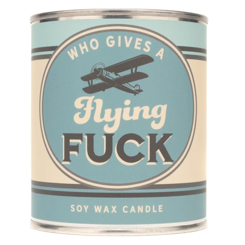 Who gives a Flying F-ck Paint Can Candle