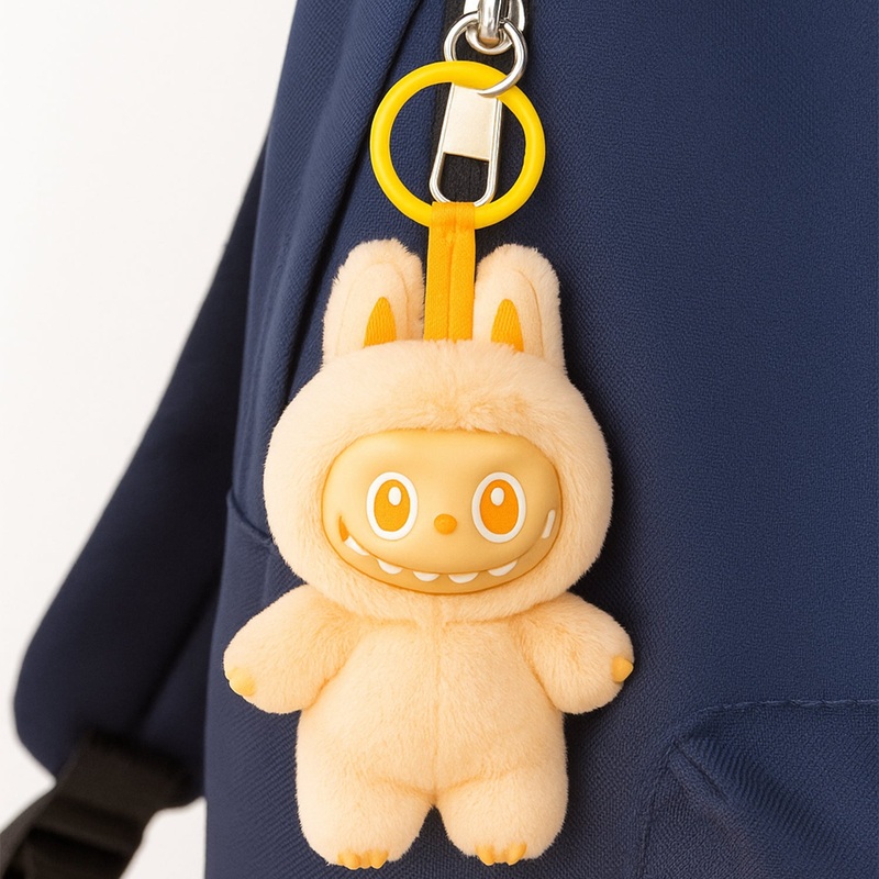 Plush Toy Cartoon Keychain with Hook Assorted Colorful Animal Design  Have a Seat Vinyl Plush Blind Box  1 Pc (Mix Design)