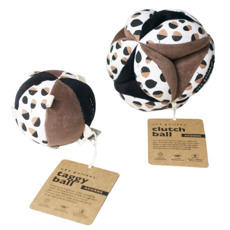 Acorn Clutch and Taggy Ball Bundle