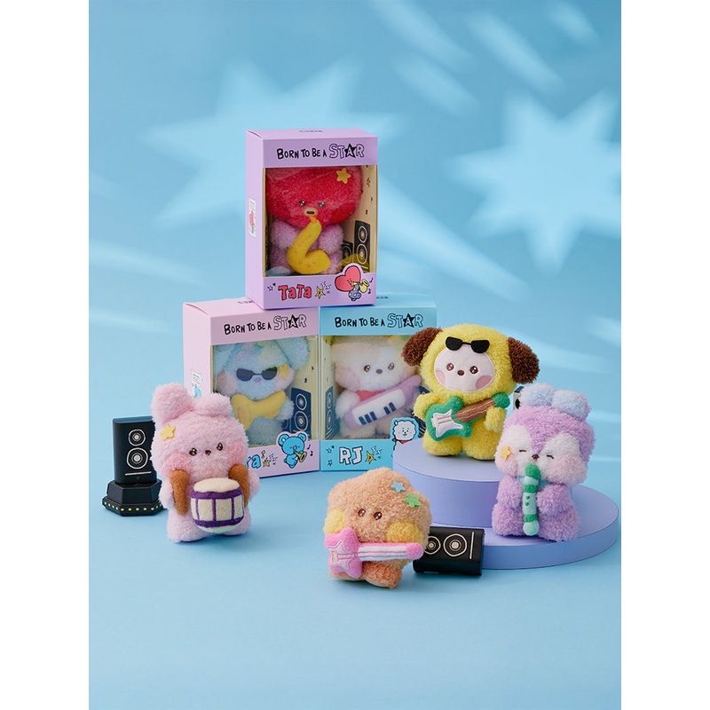 BT21 minini Band Plush