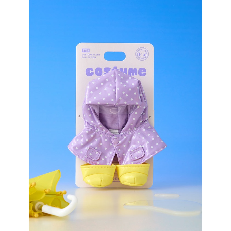 BT21 Rainy Day Closet - Raincoat and Rain Boots