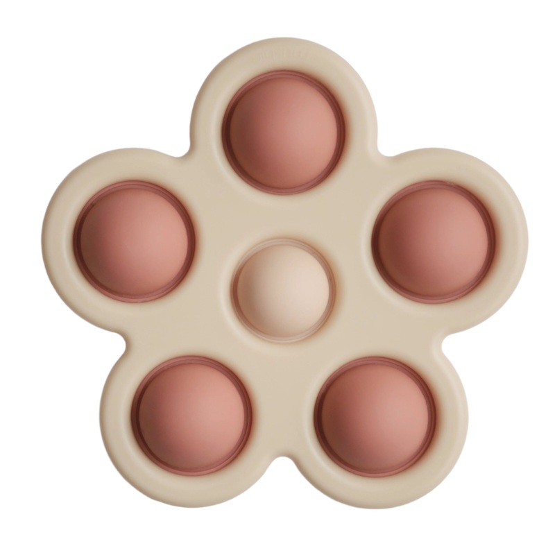 Flower Press Toy - Rose/Blush/Shifting Sand
