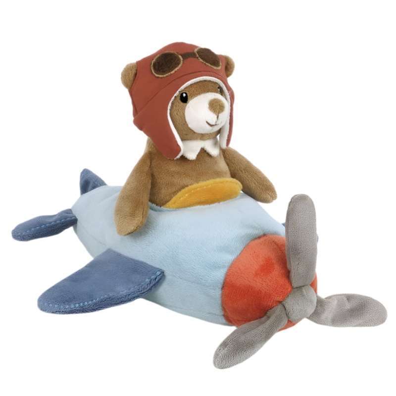 Pilot Bear and Plane