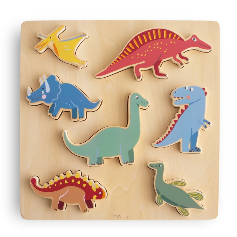Wooden Dino Puzzle