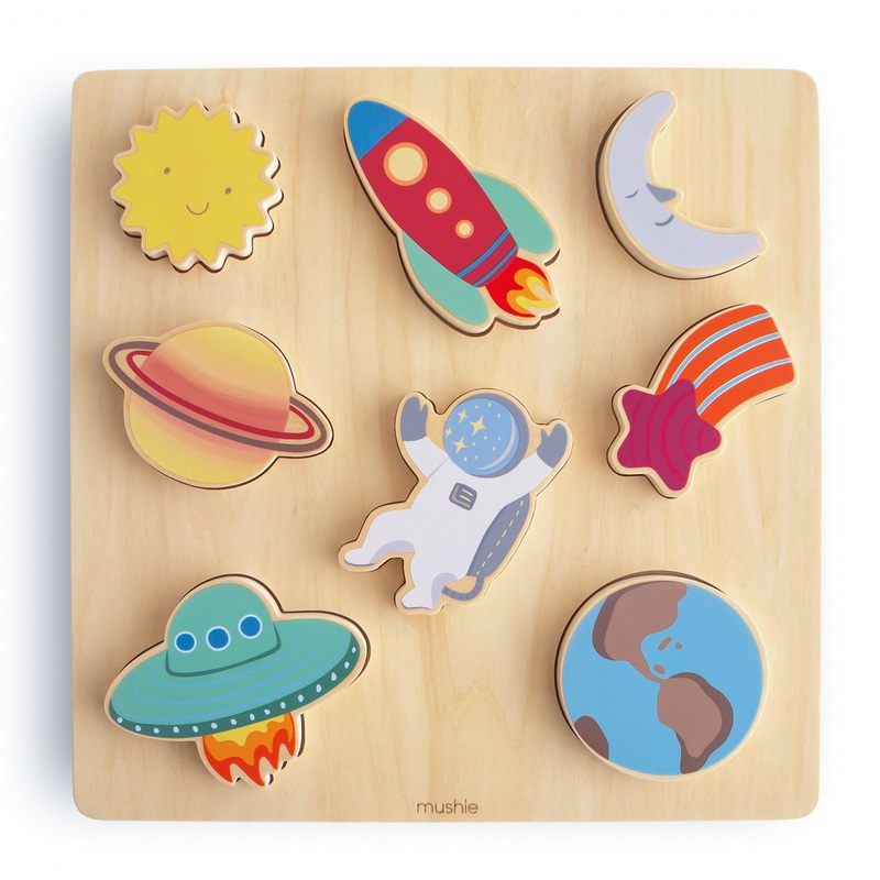 Wooden Space Puzzle