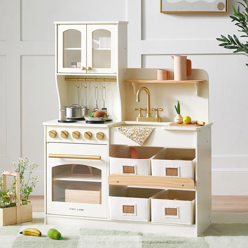 Tiny Land Serenity Play Kitchen - Cream