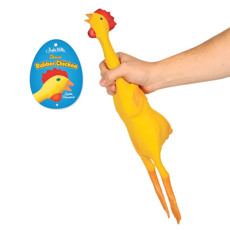 Deluxe rubber chicken