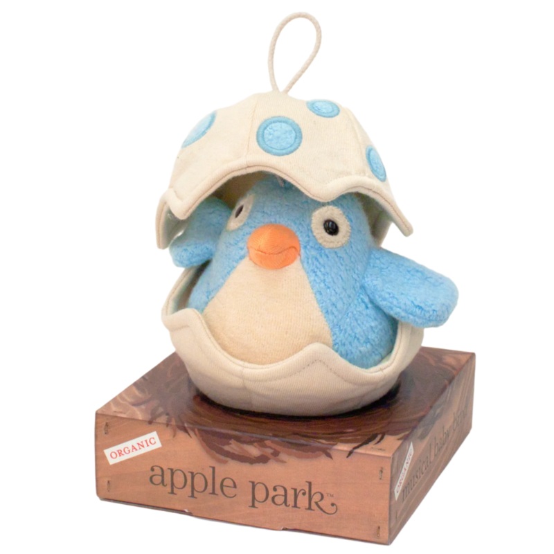 Musical Baby Bird Pull Toy - Blue