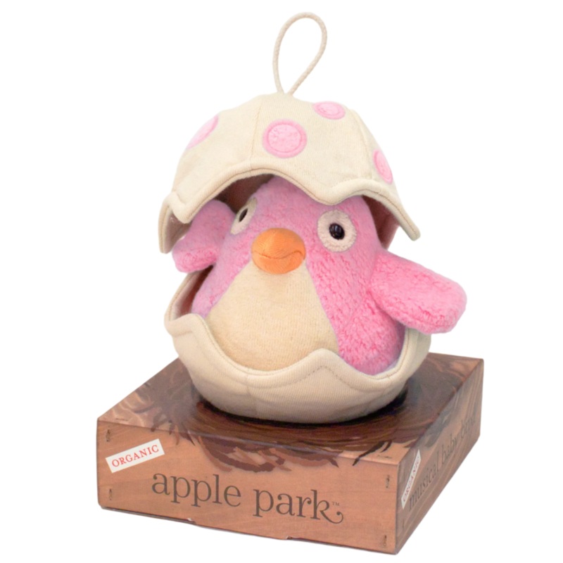 Musical Baby Bird Pull Toy - Pink