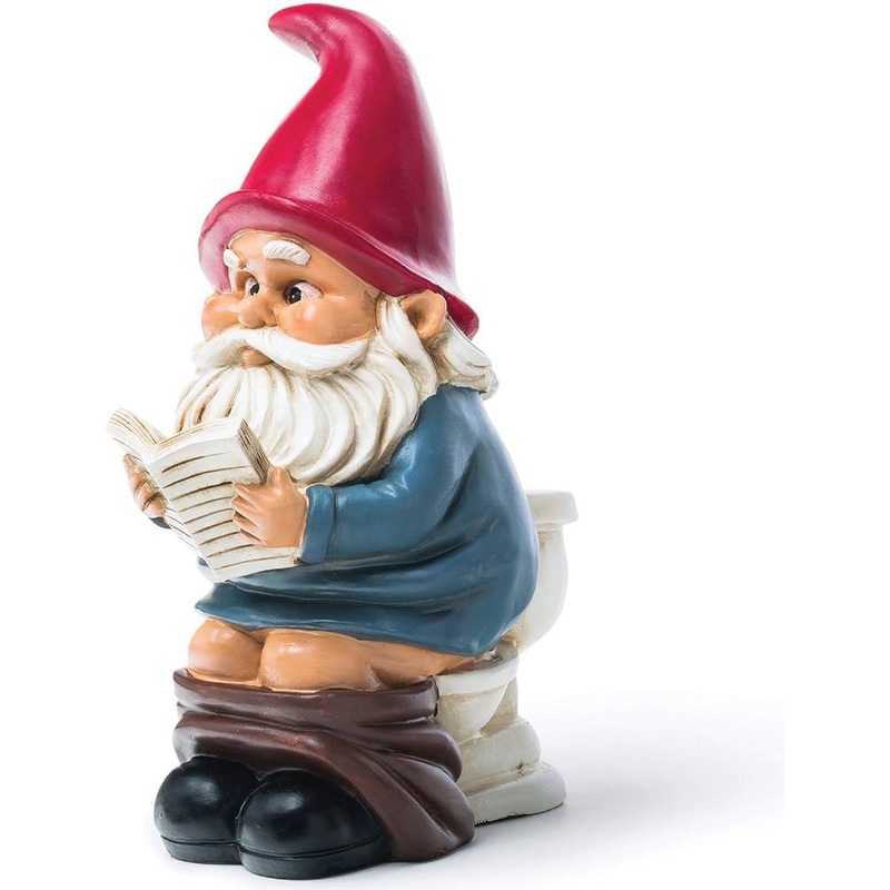 The Gnome on a Throne Garden Gnome