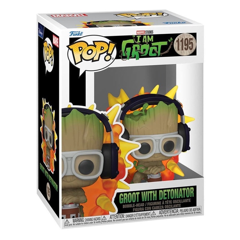 Funko Pop Marvel:  Groot Shorts w/ Detonator