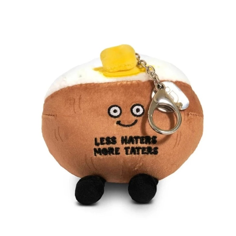 Less haters More Taters Keychain