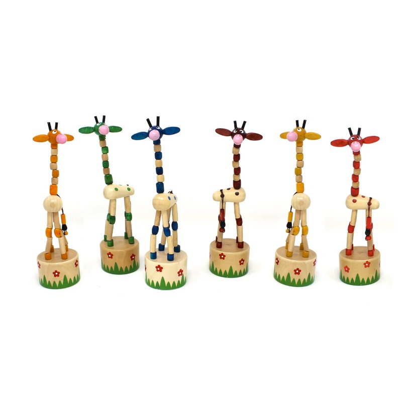 Push Puppet Giraffe - one random color