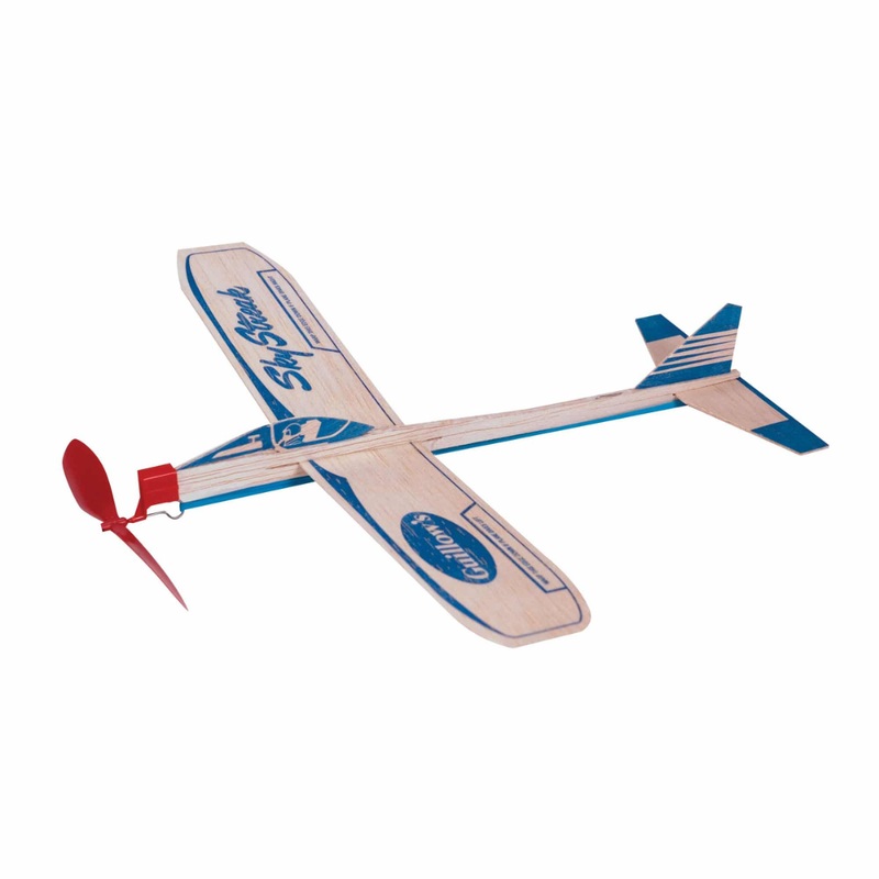 Rubber Band Powered Sky Streak Airplane USA