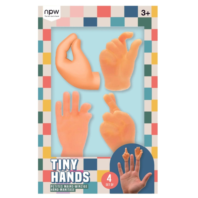 Set of 4 Tiny Hands