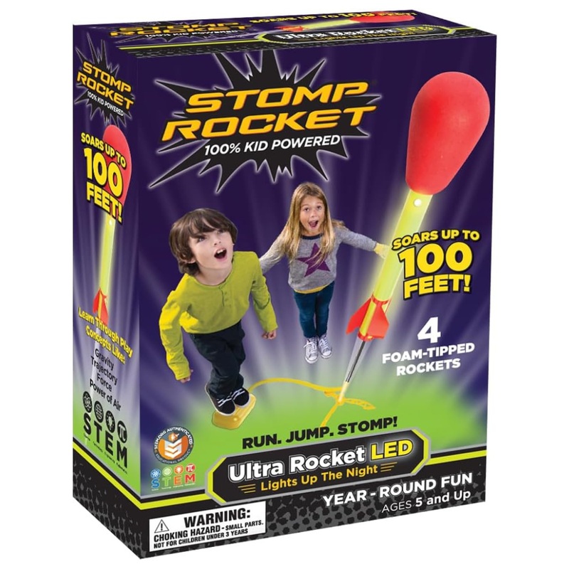 Ultra LED Light Up Stomp Rocket Kit